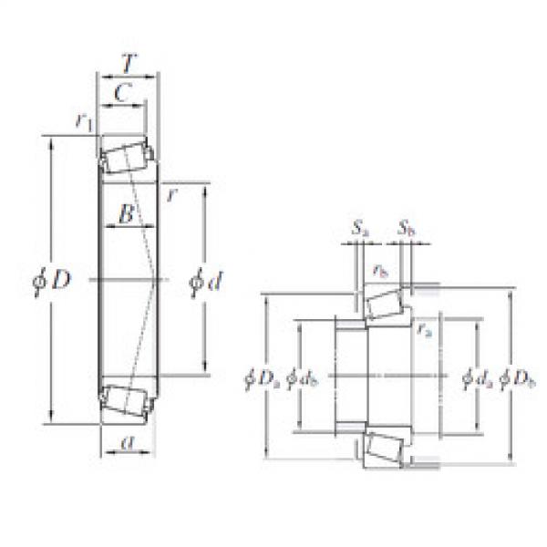 підшипник 80176/80222 KOYO #1 image