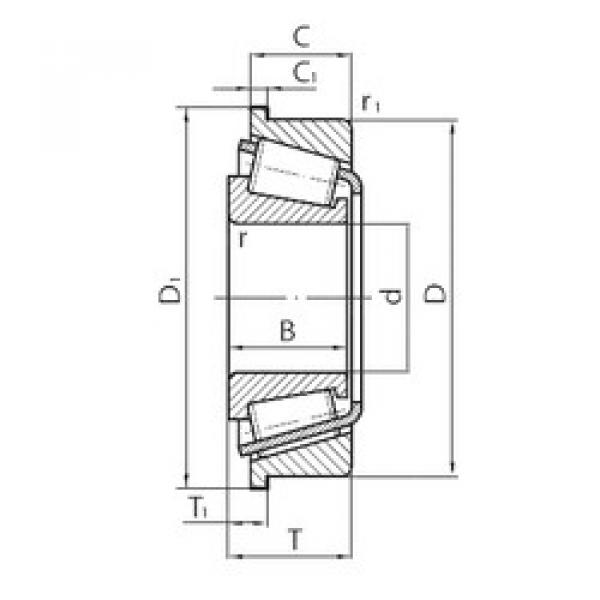 Rodamiento NP401015/NP212181 Timken #1 image