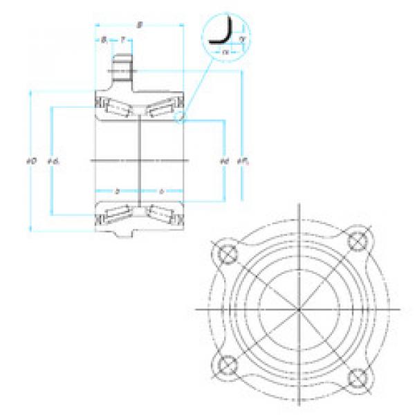 roulements ZA-54KWH01M-Y-2CA-01 NSK #1 image