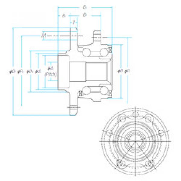 Rolando ZA-62BWKH01A1-Y-01 E NSK #1 image