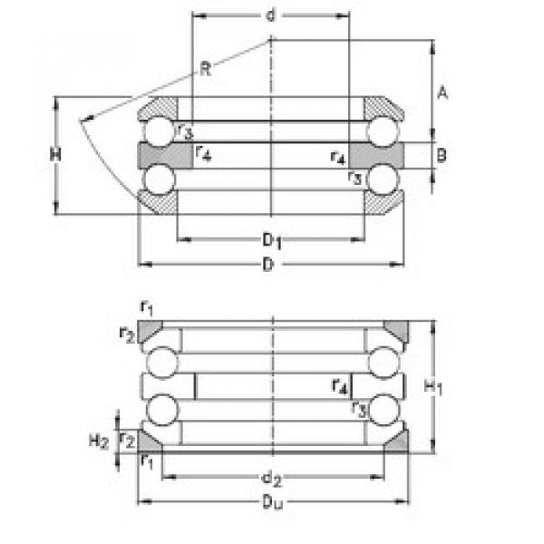 roulements 54202+U202 NKE #1 image