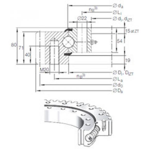 Bantalan VSA 25 0755 N INA #1 image