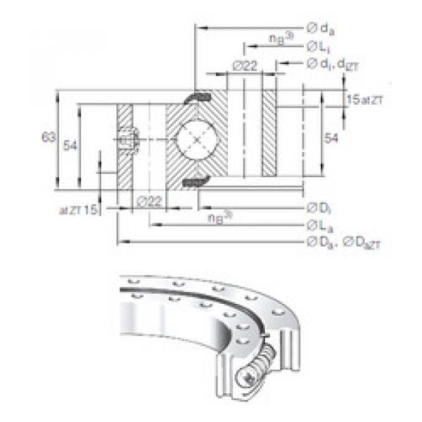 المحامل VSU 25 1055 INA #1 image