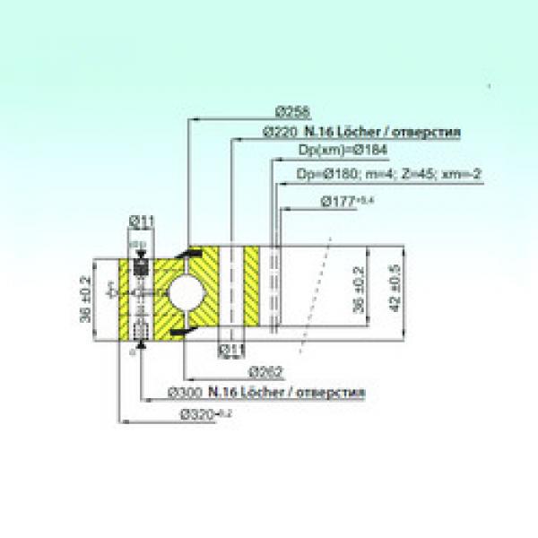 Bantalan ZB1.16.0260.400-1SPPN ISB #1 image