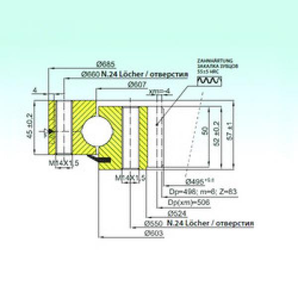 Bantalan ZB1.20.0605.200-1RTTN ISB #1 image