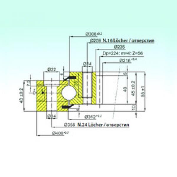 Bantalan ZB1.20.0310.200-2SPTN ISB #1 image