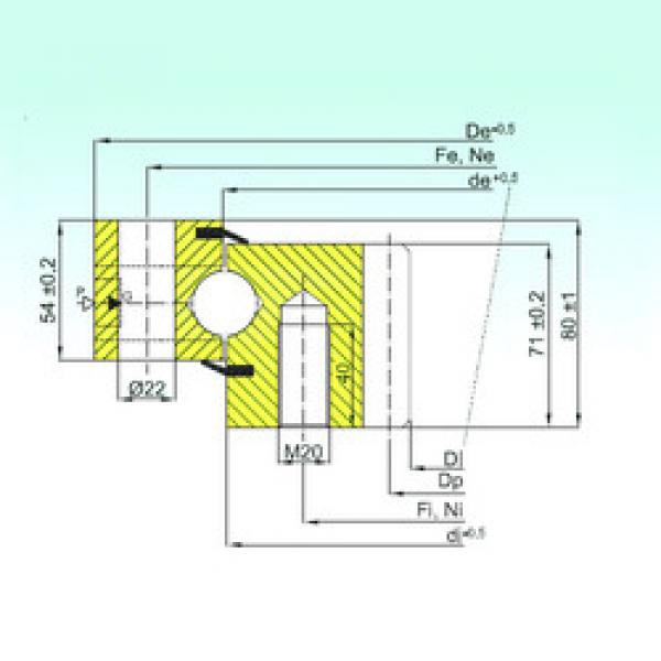 Bantalan ZB1.25.1455.200-1SPTN ISB #1 image