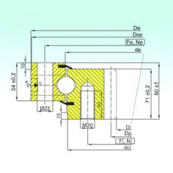 Bantalan ZB1.25.0555.201-2SPTN ISB #1 image