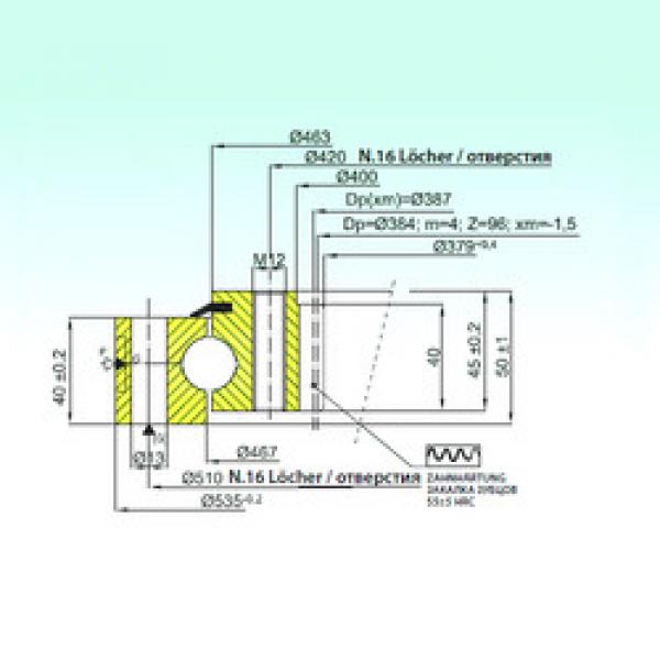 المحامل ZB1.20.0465.200-1RPTN ISB #1 image