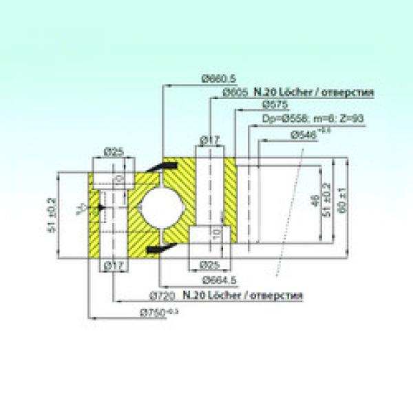 Bantalan ZB1.25.0663.200-1SPPN ISB #1 image