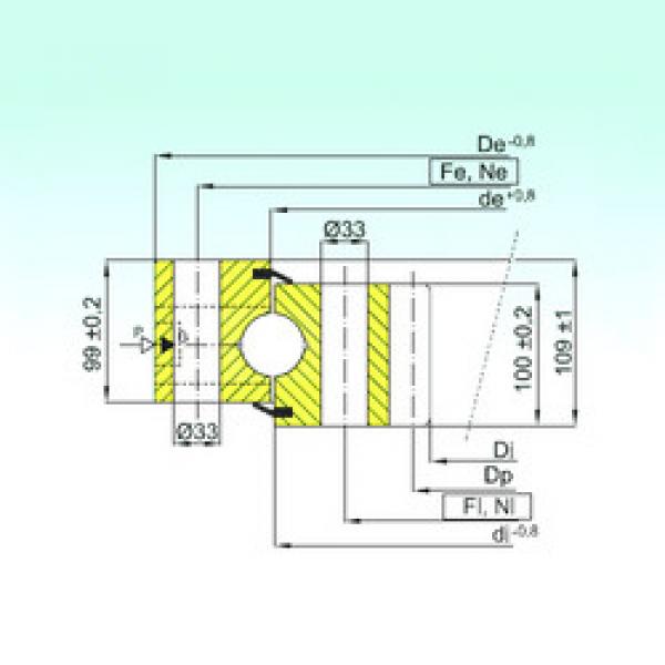 Bantalan ZB1.50.1800.400-1SPPN ISB #1 image