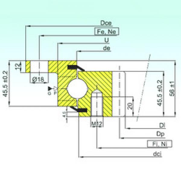 підшипник ZBL.20.0314.201-2SPTN ISB #1 image