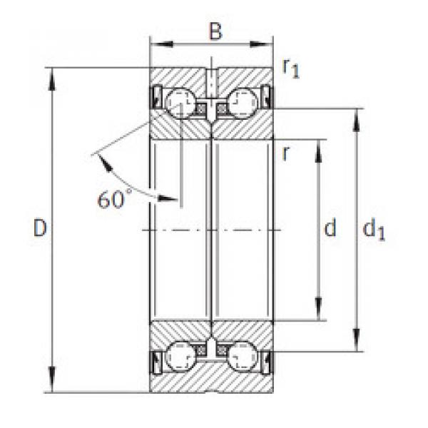 Bantalan ZKLN0619-2Z INA #1 image