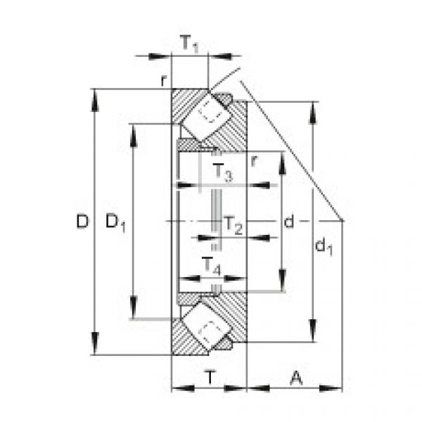 Rodamiento 293/560-E-MB FAG #1 image