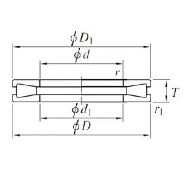 Bantalan T611V KOYO #1 image