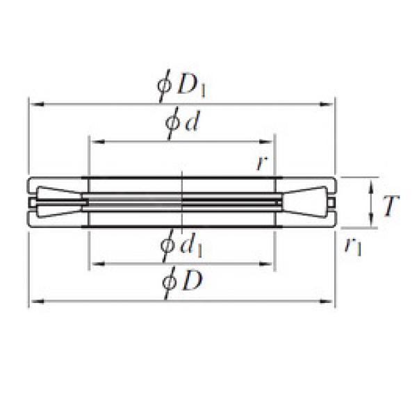 Bantalan T811 KOYO #1 image