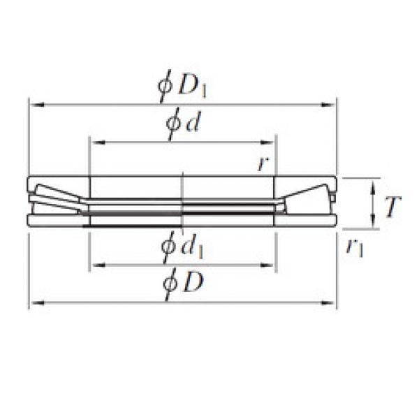 Bantalan THR484011 KOYO #1 image