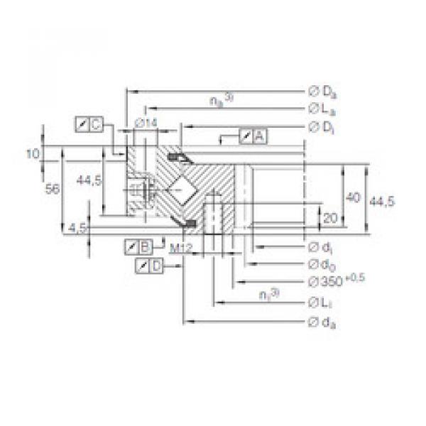 Bantalan XSI 14 0414 N INA #1 image