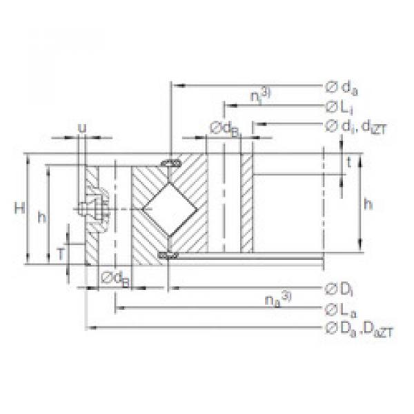 Rodamiento XU 30 0515 INA #1 image