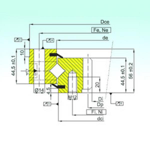 Bantalan ZR1.14.0544.201-3SPTN ISB #1 image