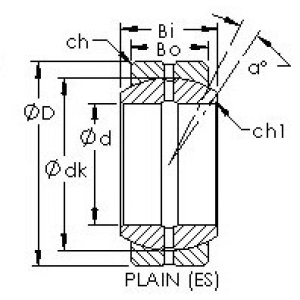 Подшипник GEZ107ES AST #1 image