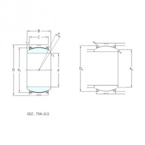 Подшипник GEZ106TXE-2LS SKF #1 image