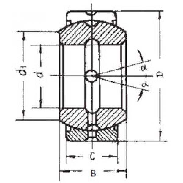 Подшипник GEZ107ES-2RS FBJ #1 image