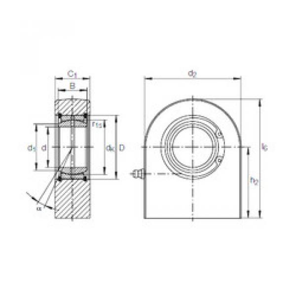 Подшипник GF 110 DO INA #1 image