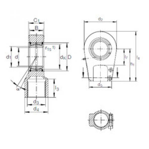 підшипник GIHRK 100 DO INA #1 image