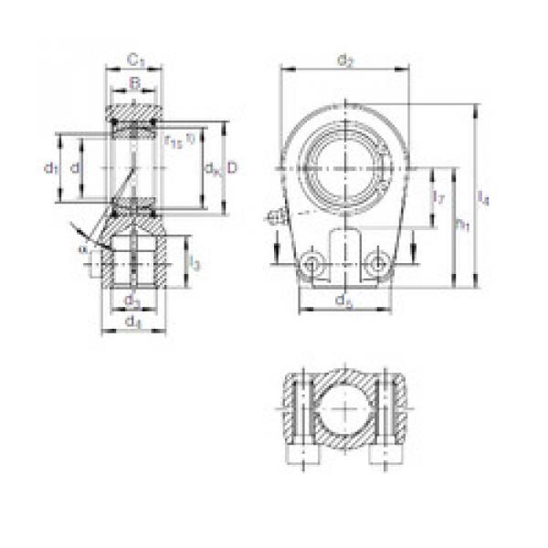 підшипник GIHRK 25 DO INA #1 image