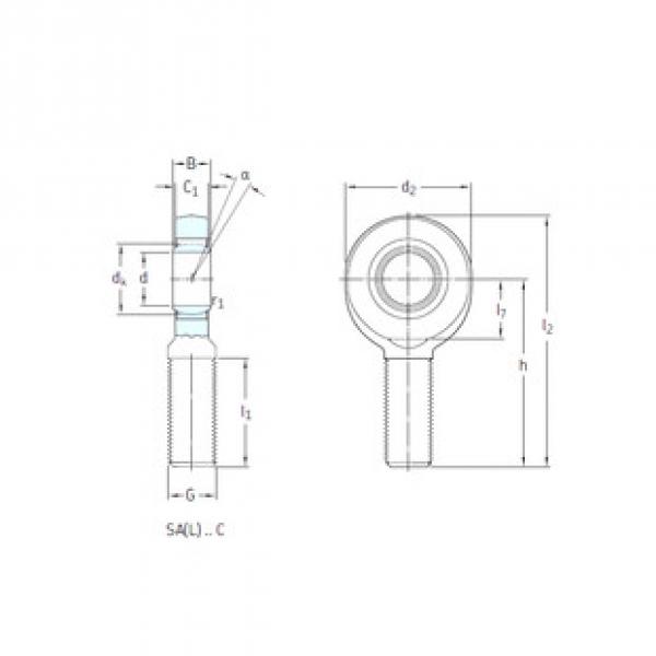 roulements SAL10C SKF #1 image