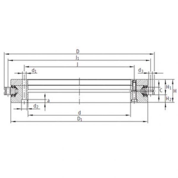 Complex Bearings YRTS260 INA #1 image