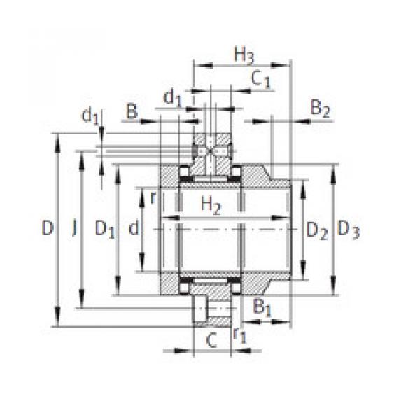 Complex Bearings ZARF1762-L-TV INA #1 image