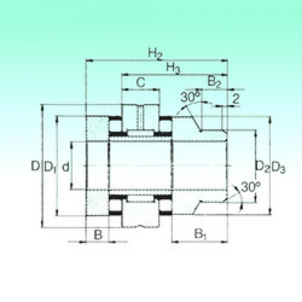 Complex Bearings ZARN 2052 L TN NBS #1 image