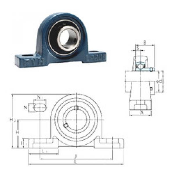 roulements BLP208 FYH #1 image