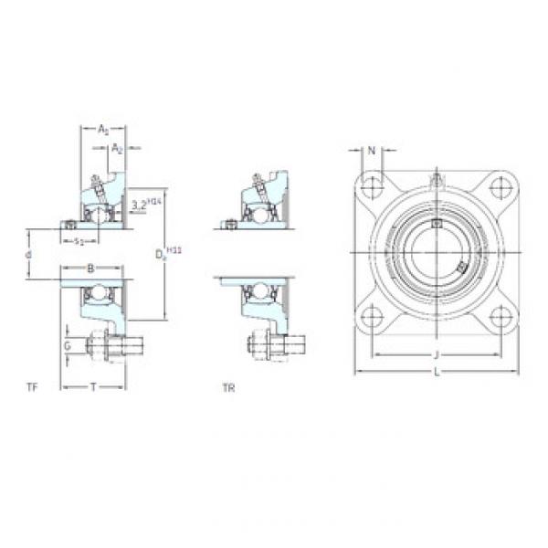 roulements FY 1.1/4 FM SKF #1 image