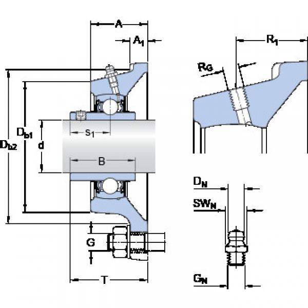 roulements FY 1.15/16 TF SKF #1 image