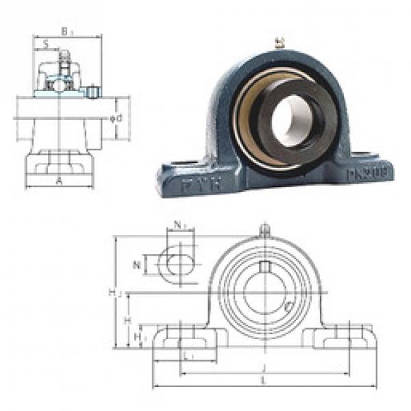 roulements NAPK207-21 FYH #1 image