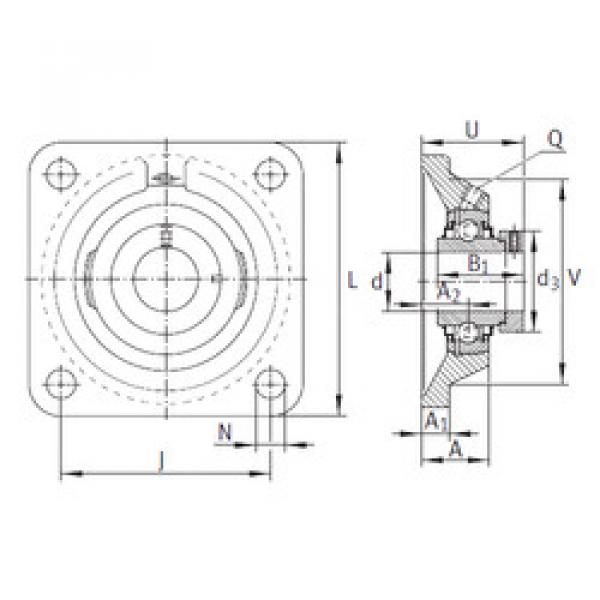 roulements RCJ25-FA164 INA #1 image