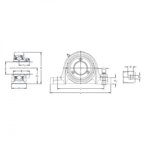 roulements SY 1.1/4 PF/AH SKF #1 image