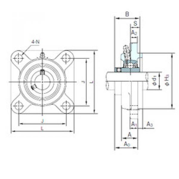 roulements UCFS320 NACHI #1 image