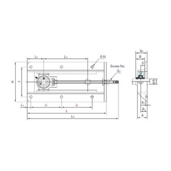 Rodamiento UCT209+WB NACHI #1 image