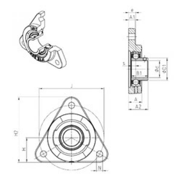 Rodamiento USFTE206 SNR #1 image