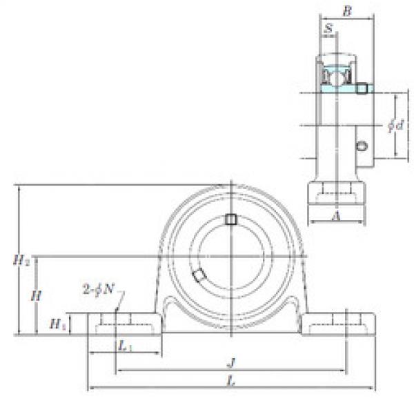 المحامل USP000S6 KOYO #1 image