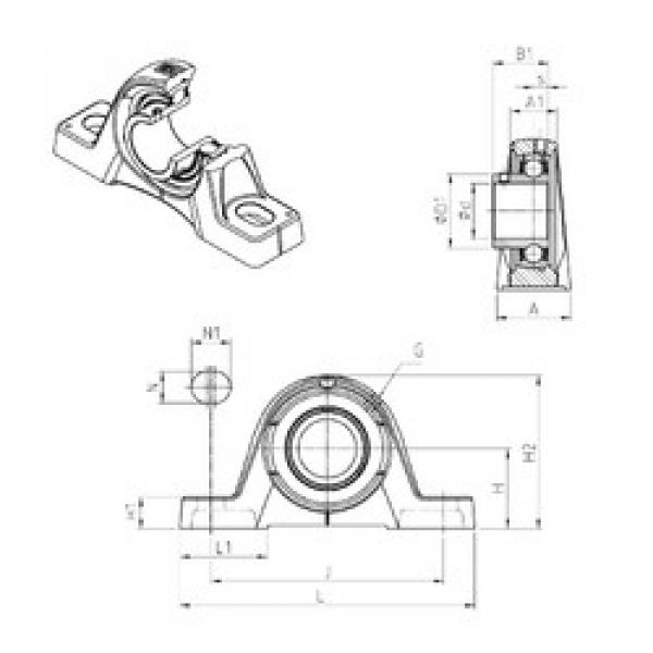 Rodamiento USPE204 SNR #1 image