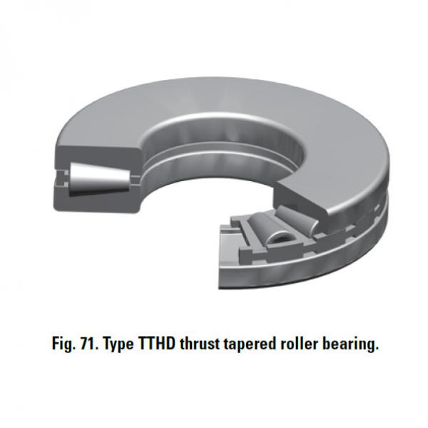 TTHD THRUST ROLLER BEARINGS T711 #1 image