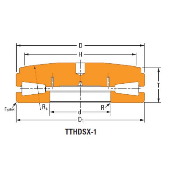 screwdown systems thrust tapered bearings 126TTsv922Od617 #1 image