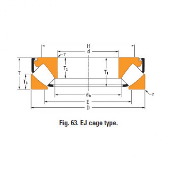 Thrust spherical roller bearing 293/1000em #1 image