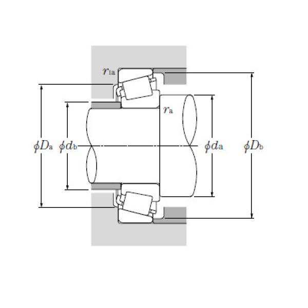 Single Row Tapered Roller Bearings NTN 29875/29820 #2 image