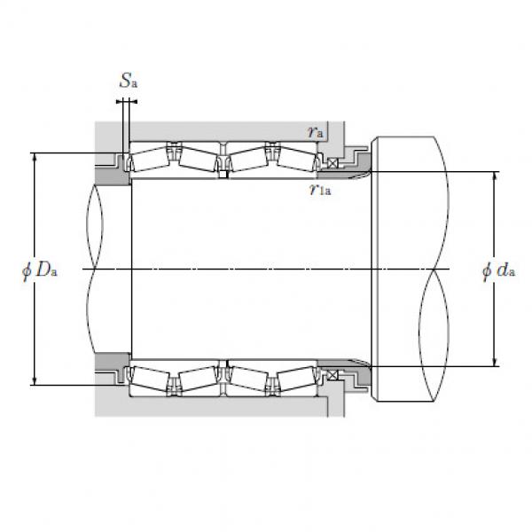 Four Row Tapered Roller Bearings Singapore 623024 #1 image